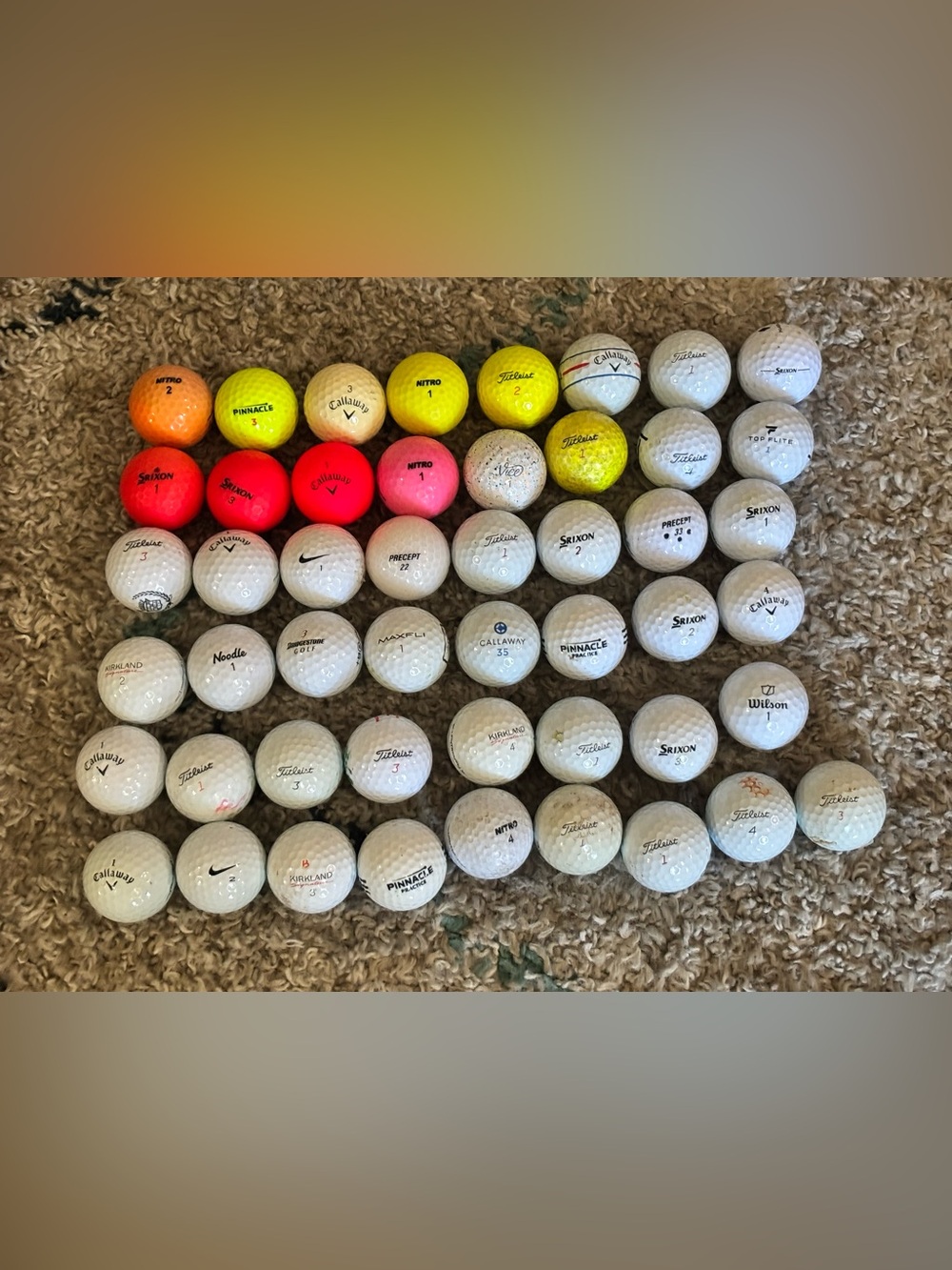49 Used Golf Balls